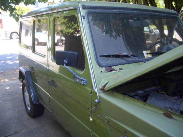 1979 Green Mercedes-Benz G-Class SUV