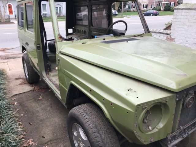 1979 Green Mercedes-Benz G-Class SUV