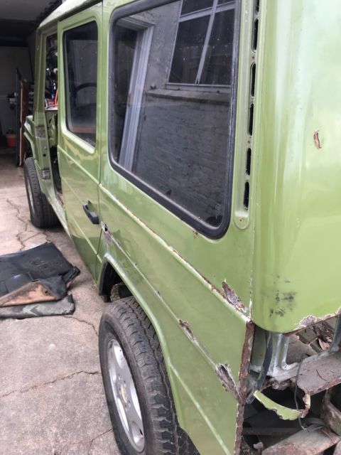 1979 Green Mercedes-Benz G-Class SUV