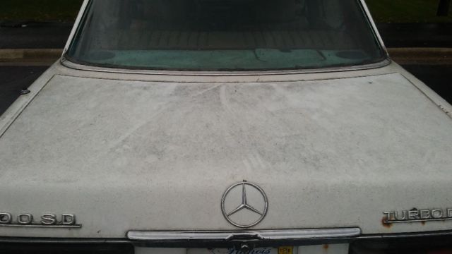 1979 White Mercedes-Benz S-Class Sedan