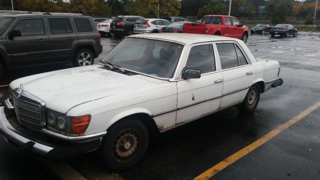 1979 White Mercedes-Benz S-Class Sedan