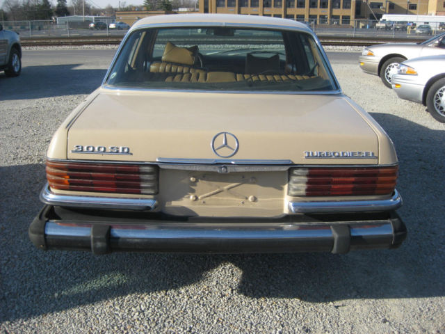 1979 Beige Mercedes-Benz 300-Series Sedan