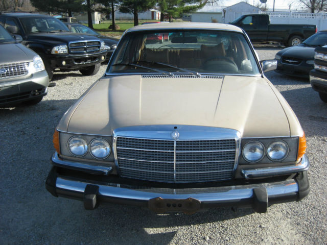1979 Beige Mercedes-Benz 300-Series Sedan