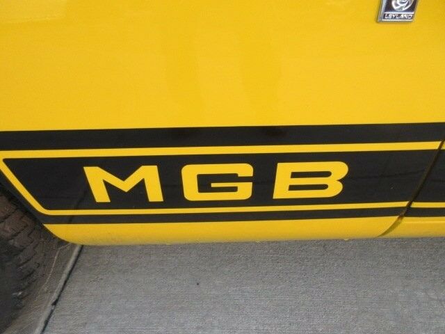 1979 Yellow MG B CONV CV
