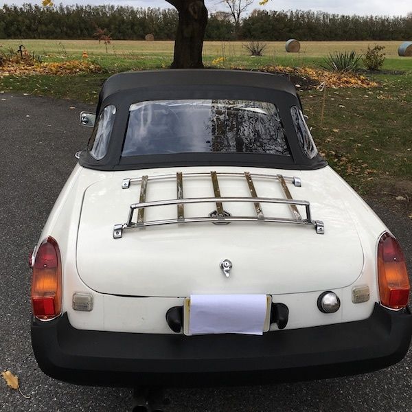 1979 White MG MGB Convertible
