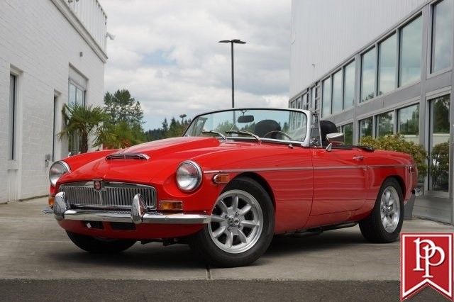 1979 Red MG MGB Convertible