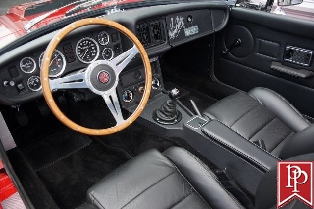 1979 Red MG MGB Convertible