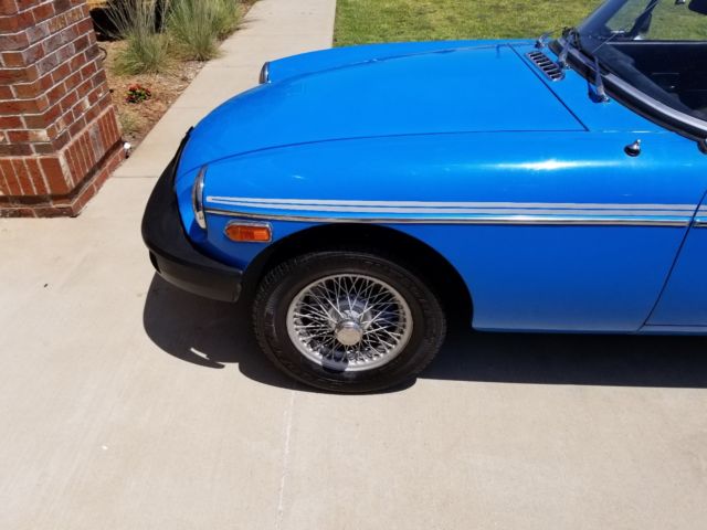 1979 Blue MG MGB