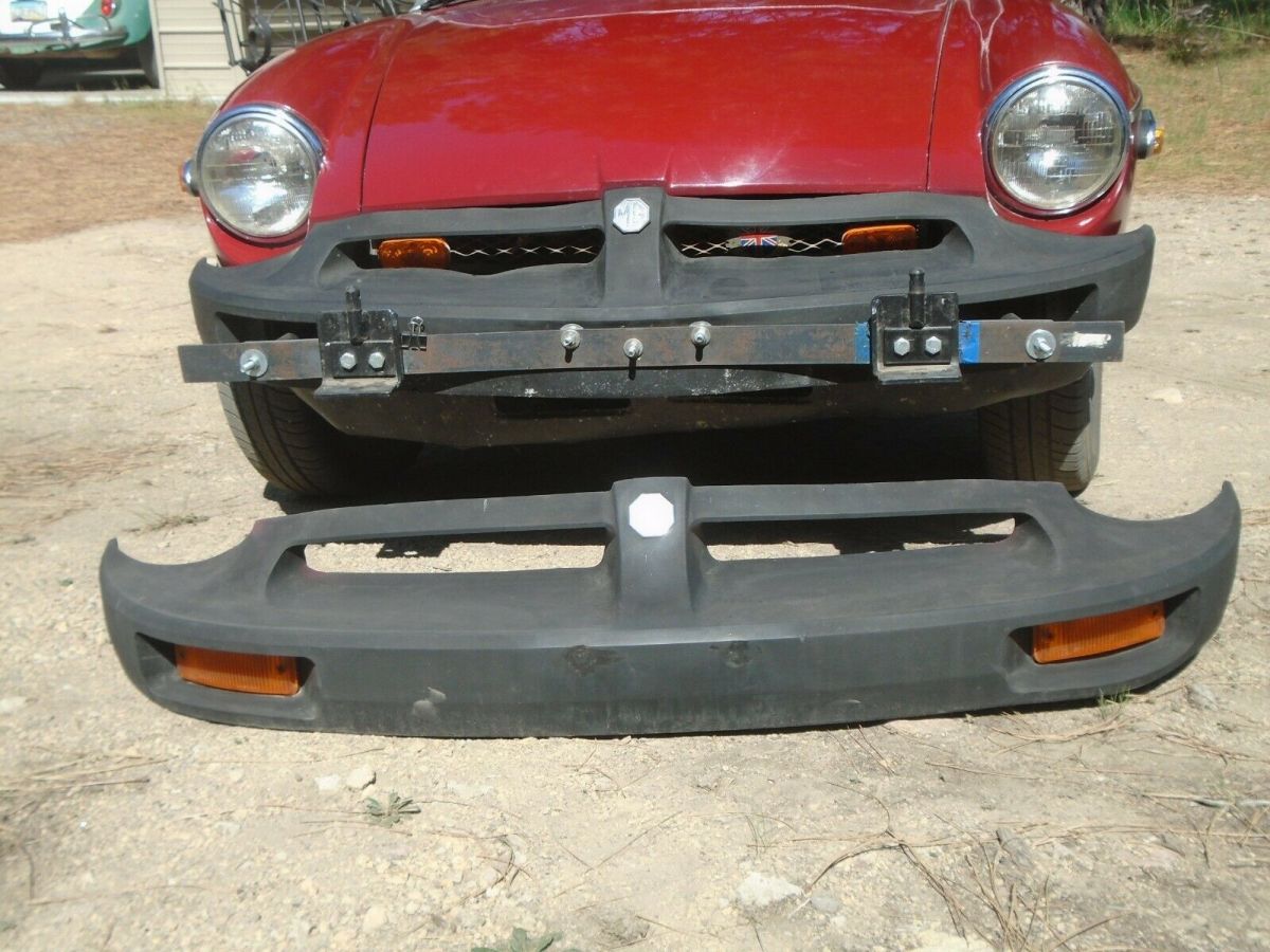 1979 Red MG MGB Convertible