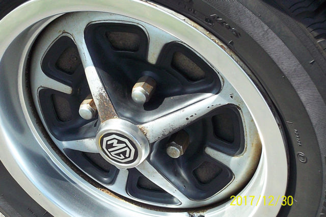 1979 Burgundy MG MGB CONVERTIBLE