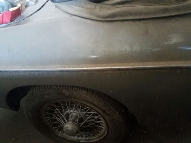 1979 Green MG MGB Convertible