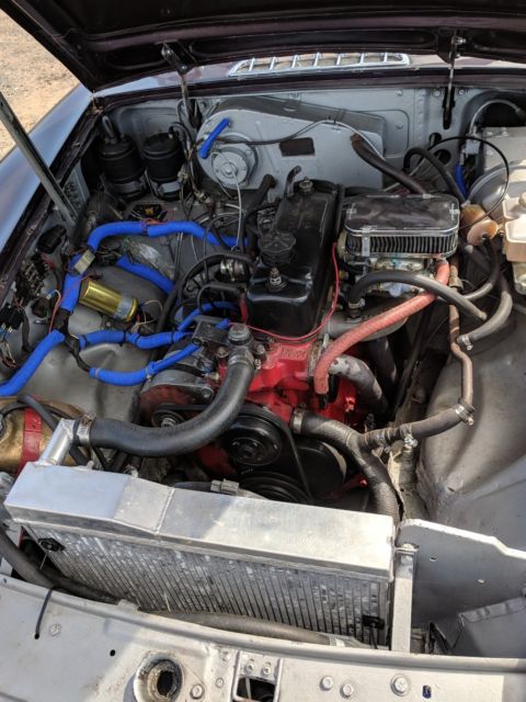 1980 Purple MG MGB Convertible