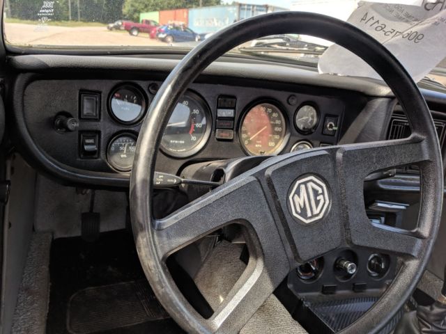 1980 Purple MG MGB Convertible