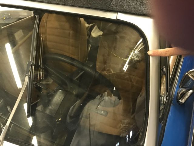 1979 Blue MG MGB Convertible