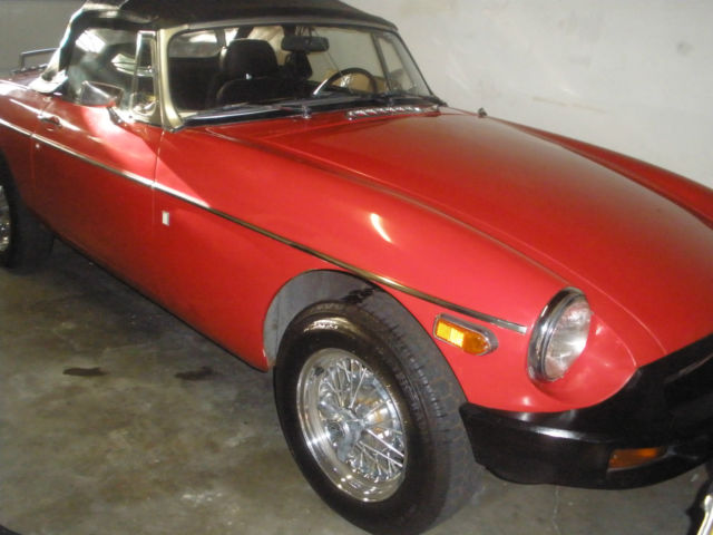 1979 Red MG MGB