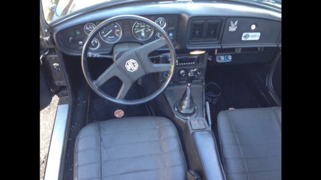 1979 Black MG MGB