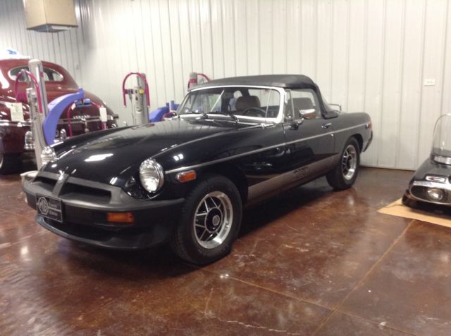 1979 Black MG MGB Convertible