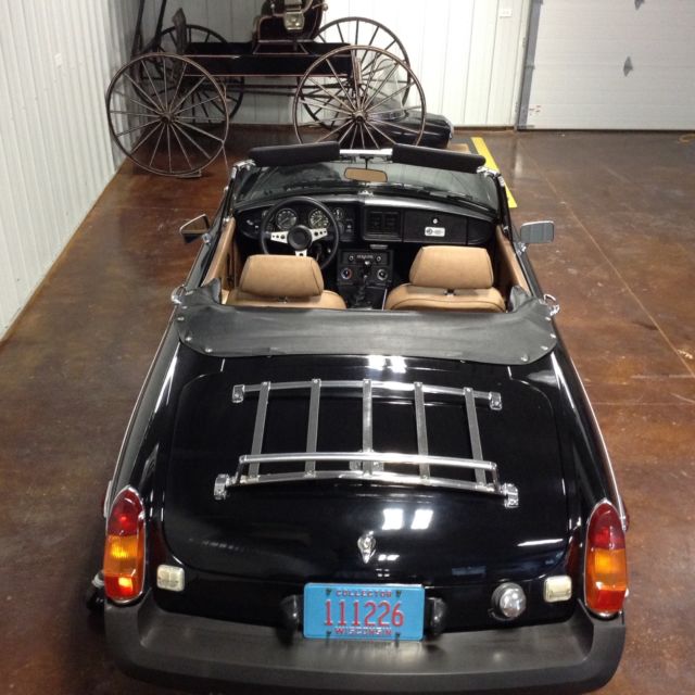 1979 Black MG MGB Convertible
