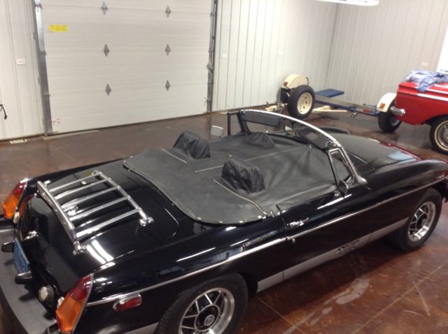 1979 Black MG MGB Convertible