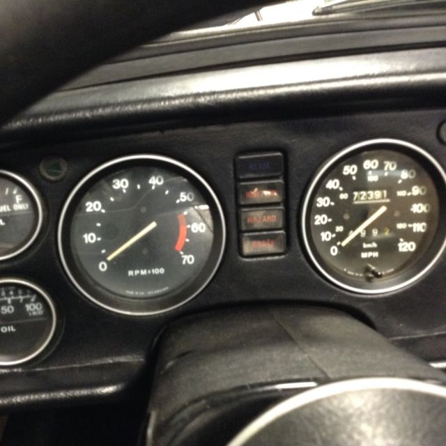 1979 Black MG MGB Convertible