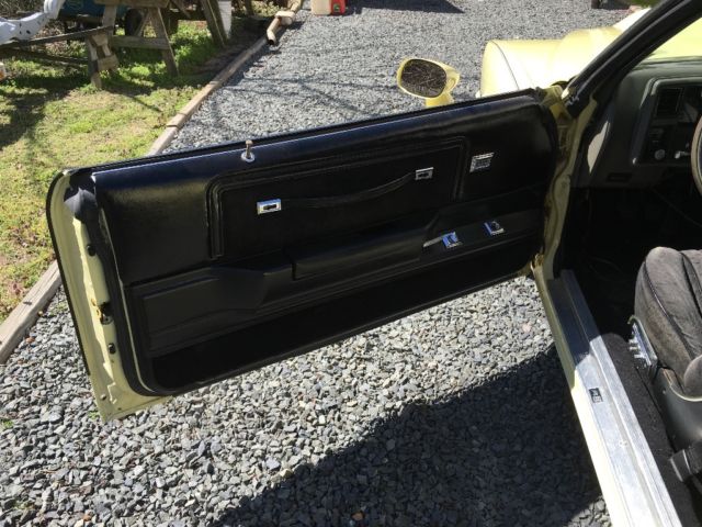 1979 Black Chevrolet Monte Carlo Coupe