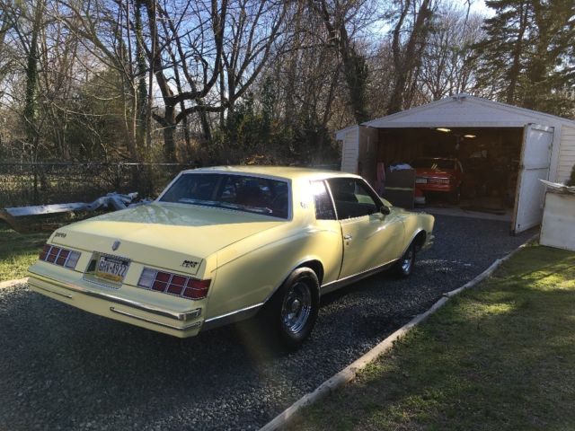 1979 Black Chevrolet Monte Carlo Coupe