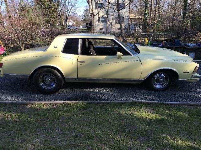 1979 Black Chevrolet Monte Carlo Coupe