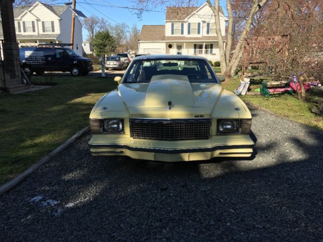 1979 Black Chevrolet Monte Carlo Coupe