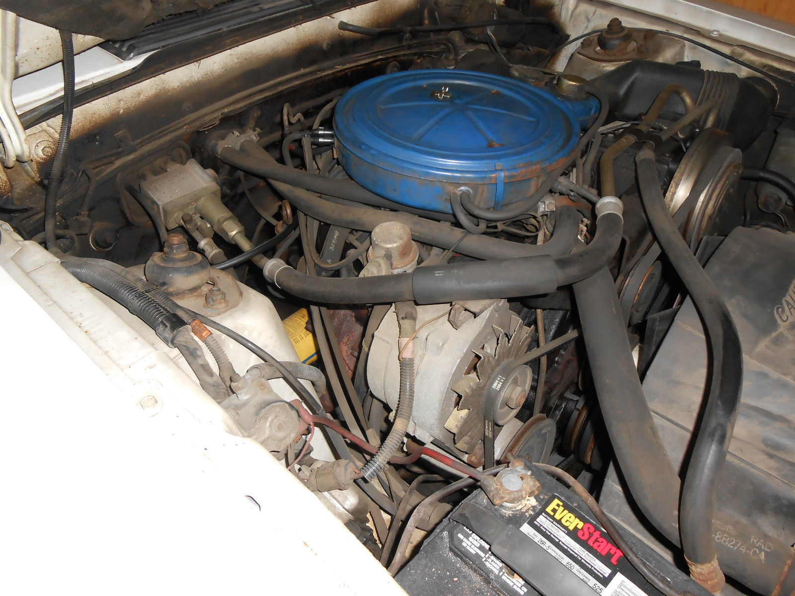 1979 White Ford Mustang Sedan