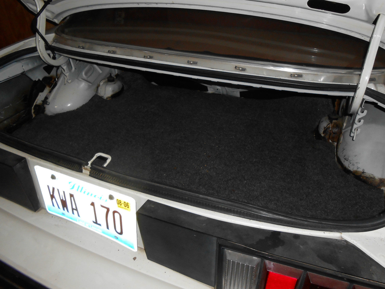 1979 White Ford Mustang Sedan