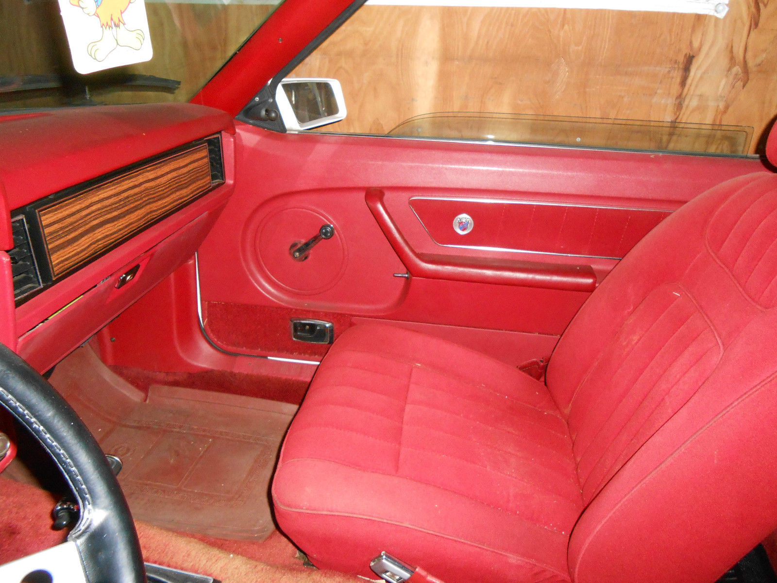 1979 White Ford Mustang Sedan