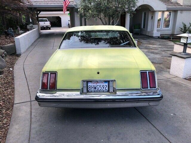 1979 Yellow Oldsmobile Other Coupe