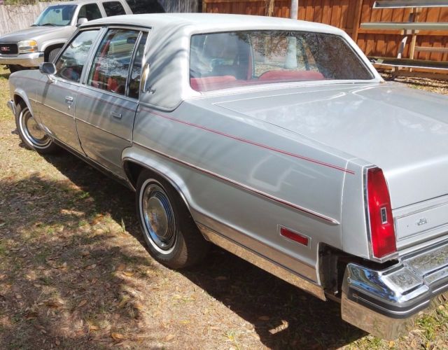 1979 silver Oldsmobile Ninety-Eight Sedan