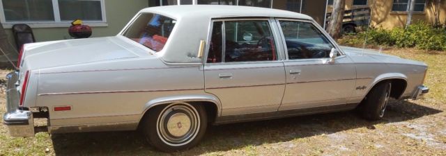 1979 silver Oldsmobile Ninety-Eight Sedan