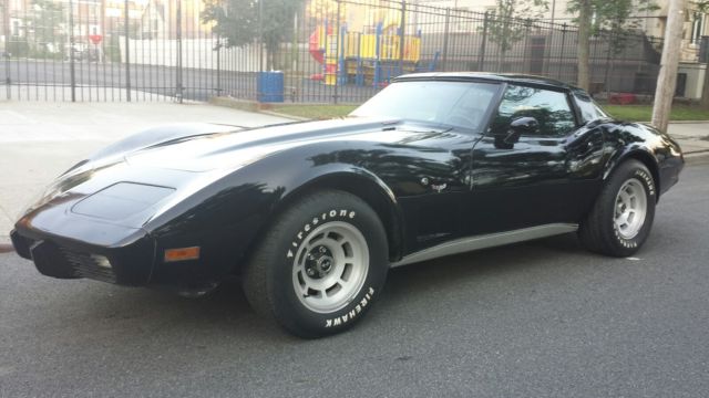 1979 Black Chevrolet Corvette Convertible
