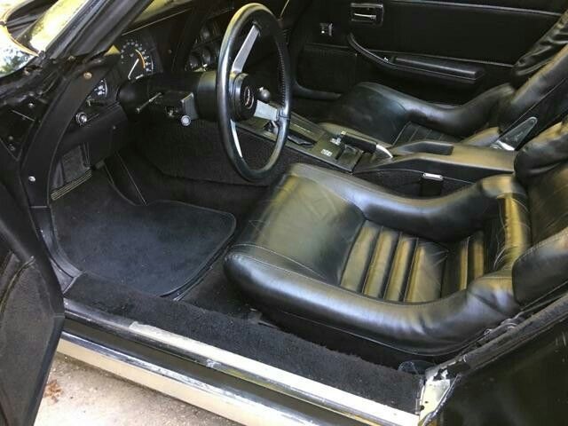 1979 Black Chevrolet Corvette Convertible