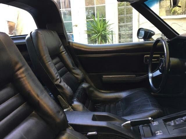 1979 Black Chevrolet Corvette Convertible