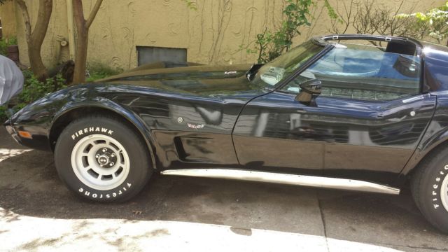 1979 Black Chevrolet Corvette Convertible
