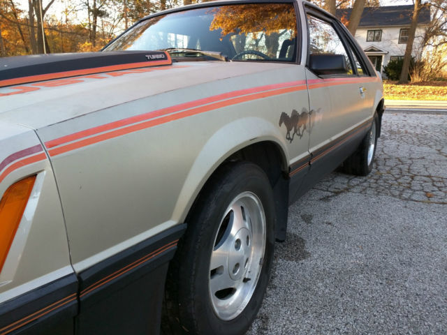 1979 Silver Ford Mustang