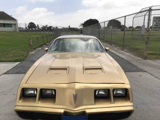 1979 Gold Pontiac Firebird Coupe