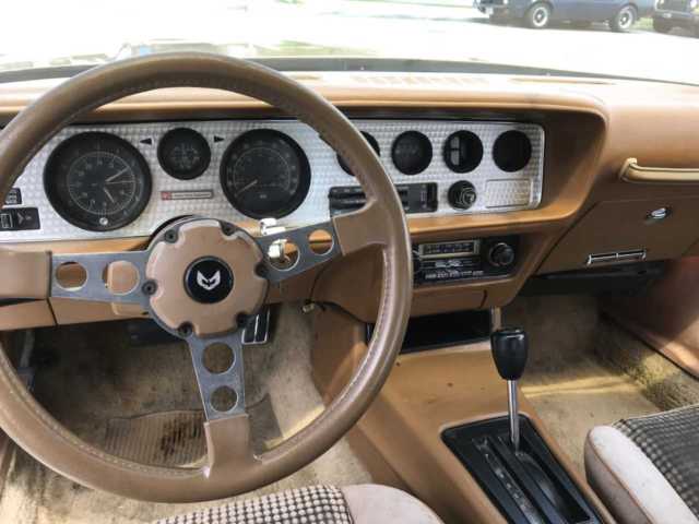 1979 Gold Pontiac Firebird Coupe