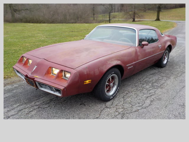 1979 Carmine Pontiac Firebird Coupe