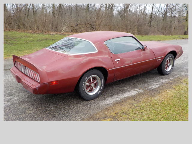 1979 Carmine Pontiac Firebird Coupe