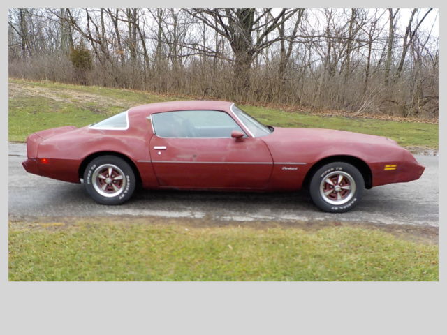 1979 Carmine Pontiac Firebird Coupe