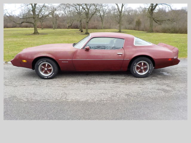 1979 Carmine Pontiac Firebird Coupe