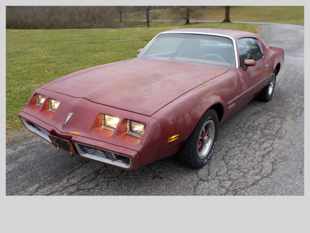 1979 Carmine Pontiac Firebird Coupe