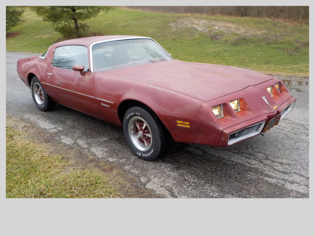 1979 Carmine Pontiac Firebird Coupe