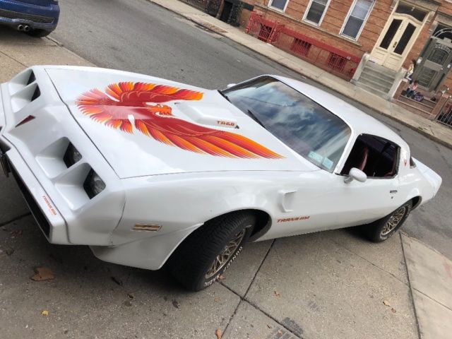 1979 White Pontiac Trans Am Coupe