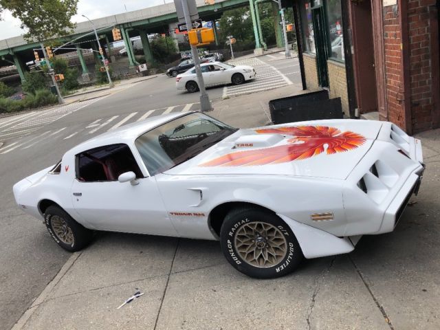 1979 White Pontiac Trans Am Coupe