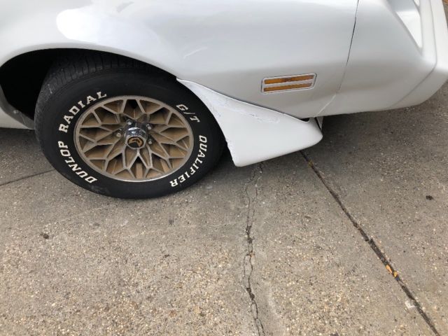 1979 White Pontiac Trans Am Coupe